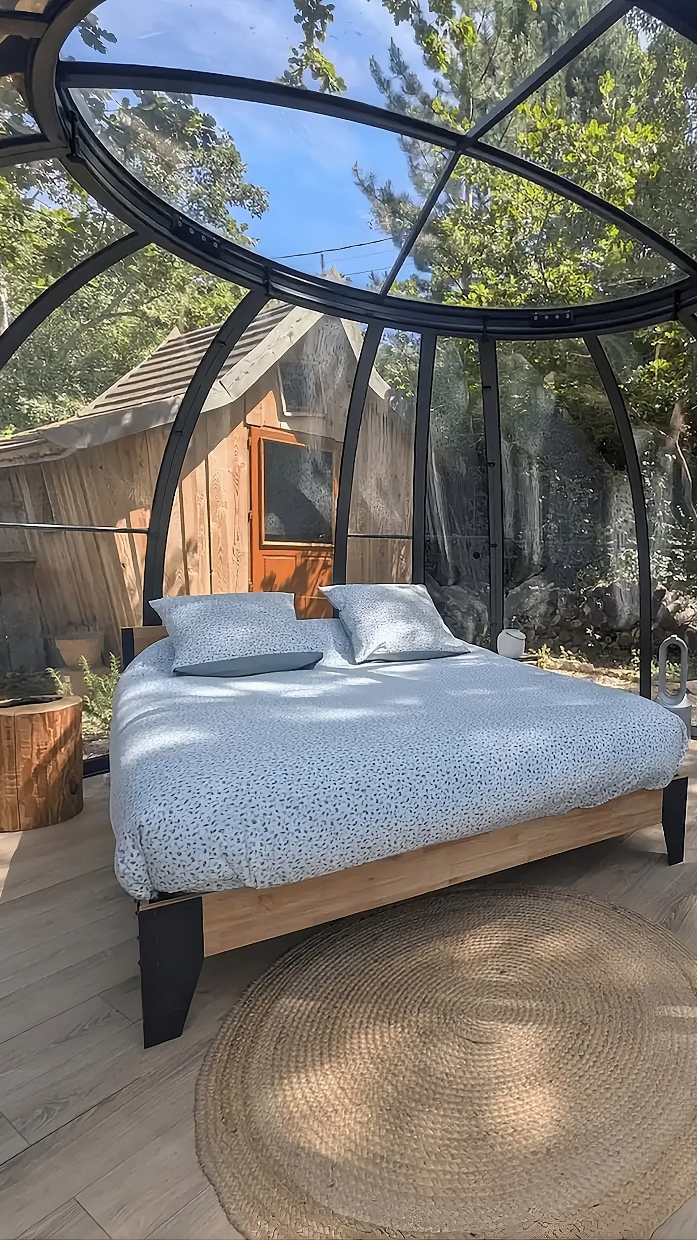 dormir dans une bulle,dormir dans une cabane,nuit insolite