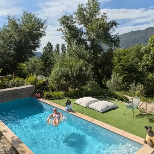 Piscine Bulles d'Olive coin baignade