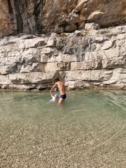Baignade à St May