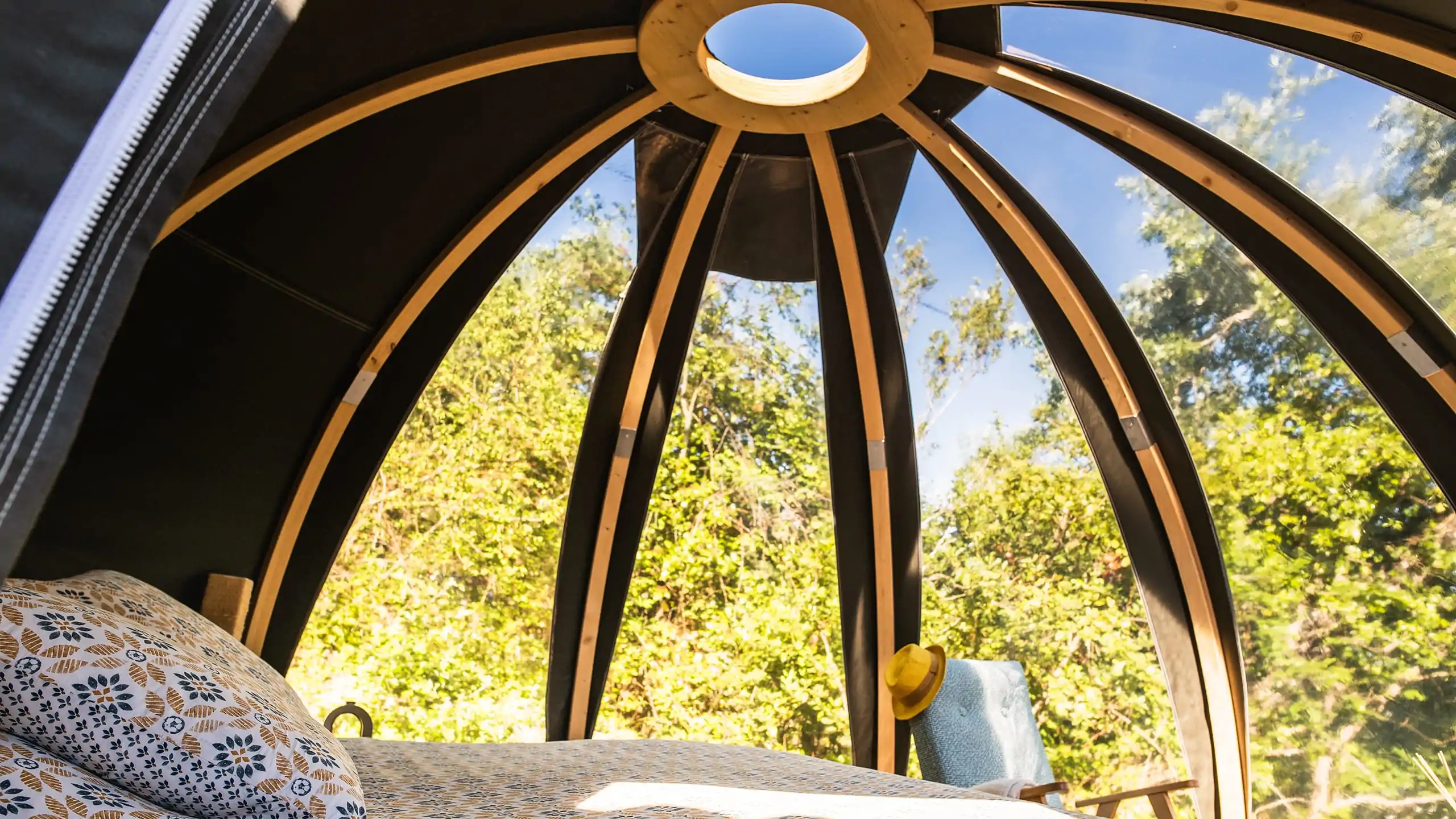 Nuit insolite dans une bulle dans la Drôme