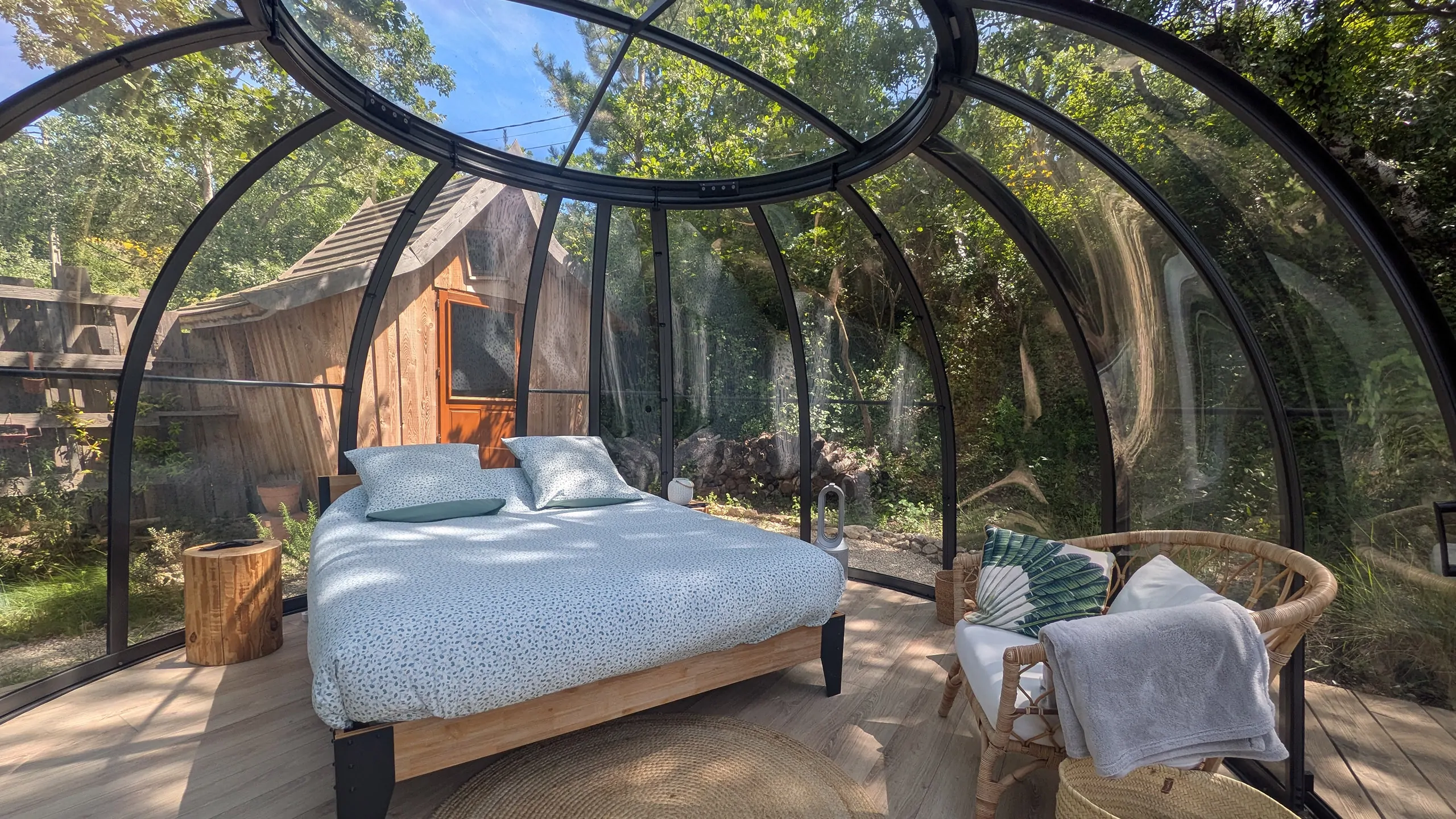 Nuit insolite dans une bulle proche région PACA