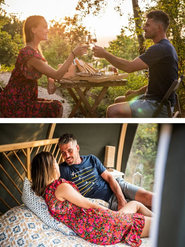 Dormir dans une bulle en couple, un week-end romantique proche de la région PACA dans la Drôme