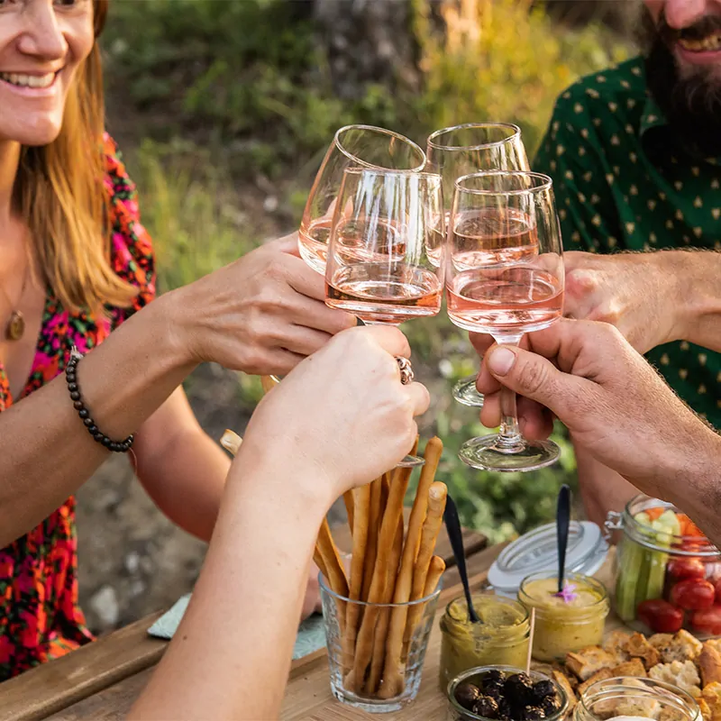 Apéritif dînatoire entre famille ou amis nuit insolite